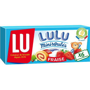 Miniroulés à la Fraise Pocket Lu