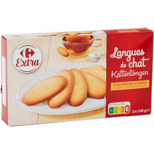 Langues de Chat Carrefour