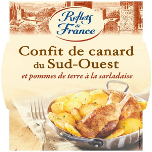 Confit de Canard et Pomme de Terre Salardaise Reflets de France