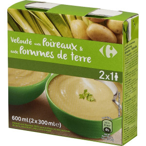 Velouté de Poireaux et Pomme de Terre Carrefour
