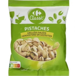 Pistaches en Coques Grillées Salées Réduit en Sel Carrefour