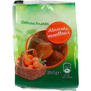 Abricots Séchés Moelleux Carrefour