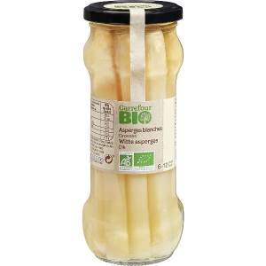 Asperges Blanches Grosses Bio Carrefour