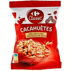 Cacahuètes Grillées à Sec Carrefour