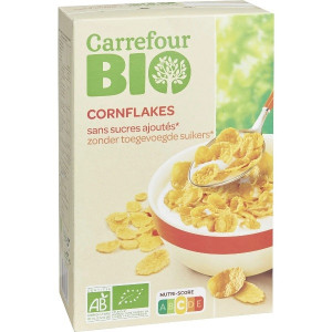 Corn Flakes Sans Sucres Ajoutés Bio Carrefour