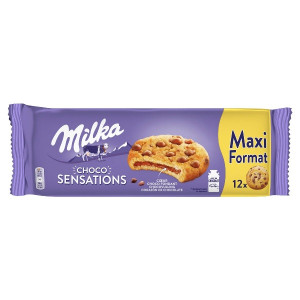 Cookies Coeur Chocolat et Pépites Sensations Milka