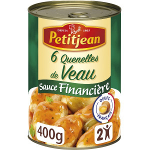 Quenelles de Veau Sauce Finançière Petit Jean