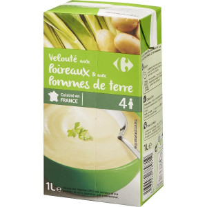 Velouté de Poireaux et Pomme de Terre Carrefour
