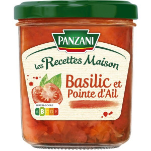 Sauce Tomates au Basilic et Pointe d'Ail Panzani