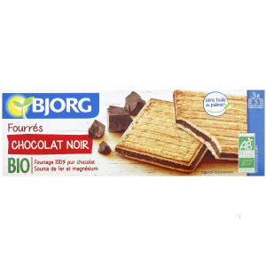 Biscuits Fourrés au Chocolat Noir Bio Pocket Bjorg