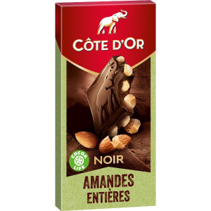 Chocolat Noir et Amandes Entières Côte d'Or