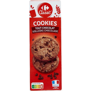 Cookies Tout Chocolat Carrefour