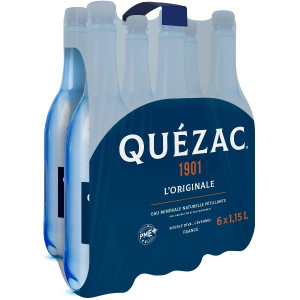Eau Minérale Naturelle Gazeuse l'Originale Quézac
