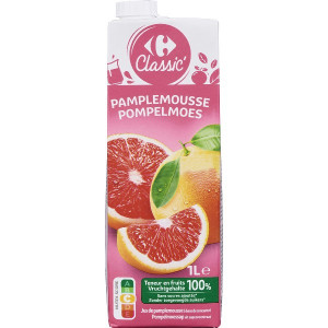 Jus de Pamplemousse Sans Sucres Ajoutés Carrefour