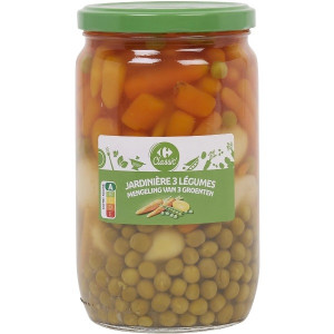 Petits Pois Carottes et Pommes de Terre Carrefour