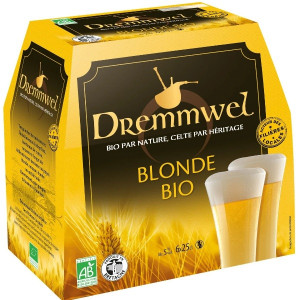 Bière Blonde Bio 5% Vol. Dremmwel