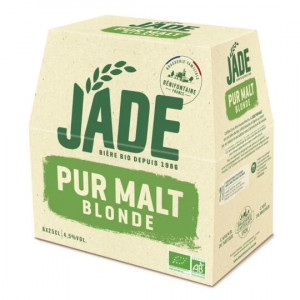 Bière Blonde Pur Malt Bio 4.5% Vol. Jade