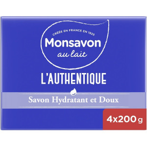 Savon au Lait Doux et Hydratant L'Autentique Monsavon