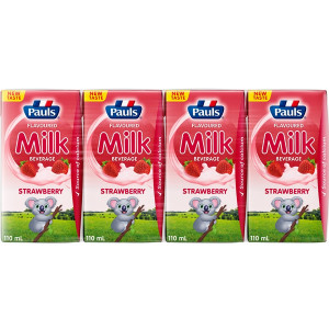Lait Fraise UHT Pauls Australia