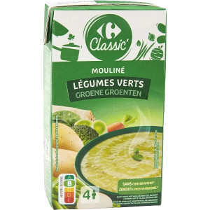 Mouliné aux Légumes Verts Carrefour