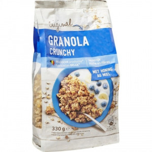Granola Céréales Crunchy au Miel Original Carrefour