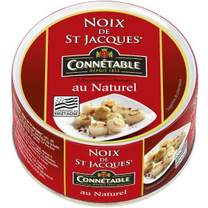 Noix de Saint Jacques au Naturel Connétable