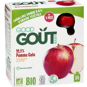 Pomme Gala Bio Dès 4 Mois Good Gout 