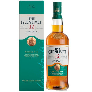 Scotch Whisky Single Malt Double Oak 12 Years Glenlivet 40% vol.