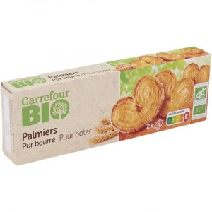 Palmiers Pur Beurre Pocket Bio Carrefour