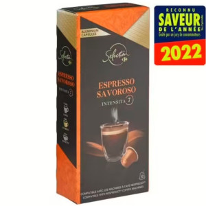 Capsules Café Equilibré Espresso Savoroso No07 Carrefour Sélection