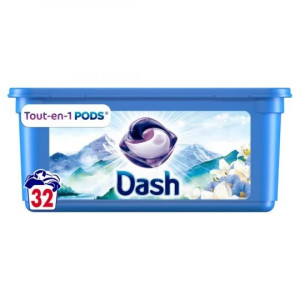 Lessive Tout-en-1 Caresse Aérienne Dash