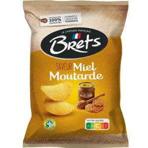 Chips Ondulées Saveur Miel Moutarde Brets