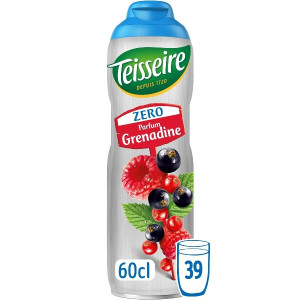 Sirop de Grenadine 0% de Sucre Teisseire