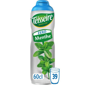 Sirop de Menthe 0% de Sucre Teisseire