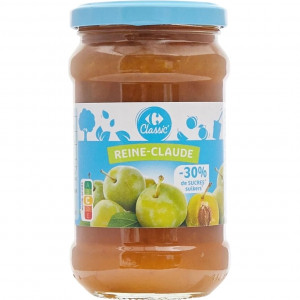 Confiture de Reine-Claude Allégée en Sucres Carrefour