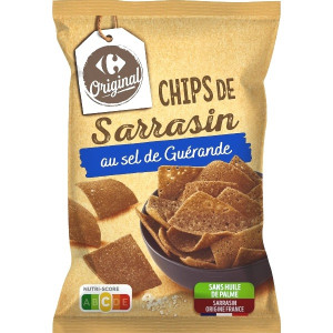 Chips de Sarrasin et Sel de Guérande Carrefour