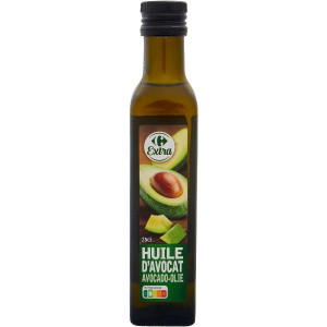 Huile Vierge & Raffinée d'Avocat Carrefour 