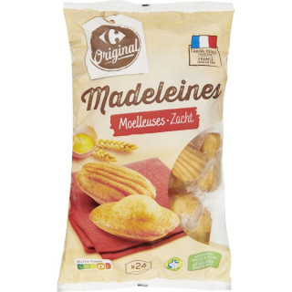 Madeleines Coquilles aux Oeufs Frais Pocket Carrefour