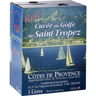 Côtes de Provence Rosé Cuvée du Golfe de Saint Tropez