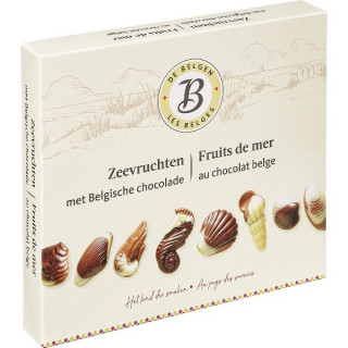 Assortiment de Fruits de Mer au Chocolat Belge Les Belges