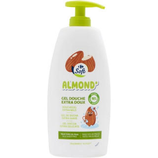 Gel Douche Enfants Extra Doux à l'Amande Douce Carrefour