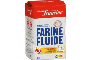 Farine de Blé Fluide Anti-Grumeaux T45 Francine
