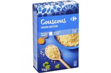 Semoule de Couscous Grains Moyens Carrefour