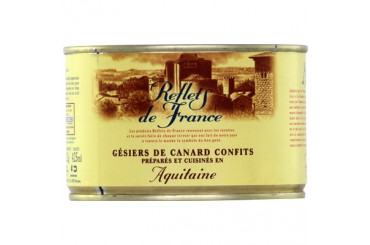 Gésiers de Canard Confits d'Aquitaine Reflets de France