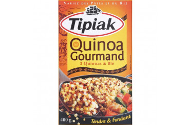 Quinoa Blanc & Rouge Boulgour et Perles de Blé Gourmand Tipiak