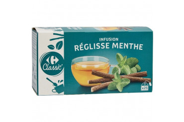 Infusion Réglisse Menthe Carrefour