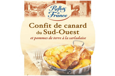 Confit de Canard et Pomme de Terre Salardaise Reflets de France