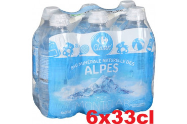 Eau Minérale Naturelle des Alpes Montclar Carrefour