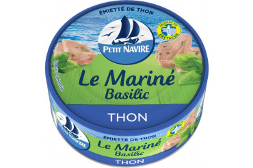 Miettes de Thon Rose Listao au Basilic Petit Navire