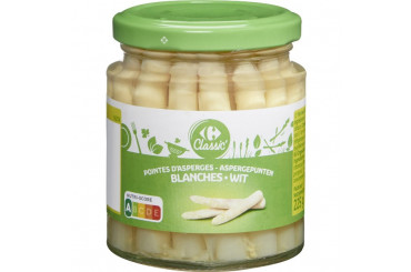 Pointes d'Asperges Blanches Carrefour